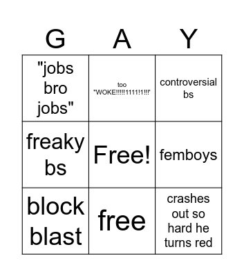 logan convo bingo Card