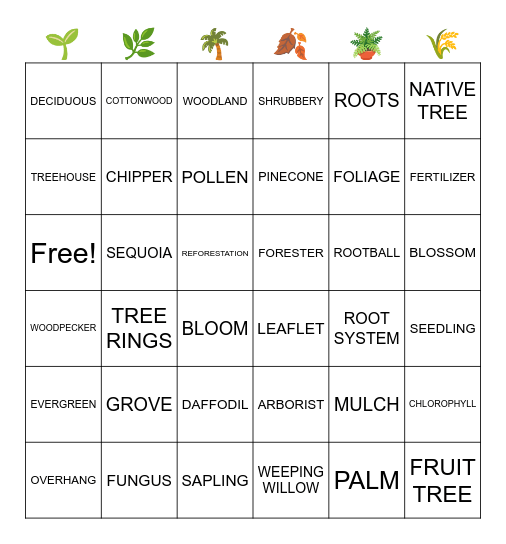 OBHA MIXER BINGO Card