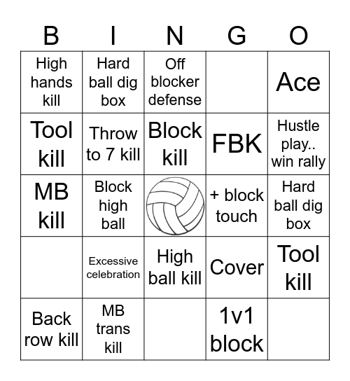 H Skyline 18 Royal Bingo Card