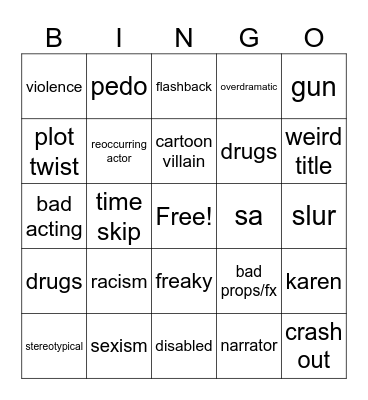 tomorrows teachings bingo Card
