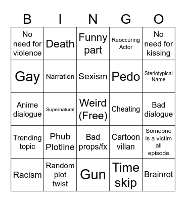 tommorow's teachings bingo Card