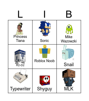 Library Bingo Part 2 Bingo Card