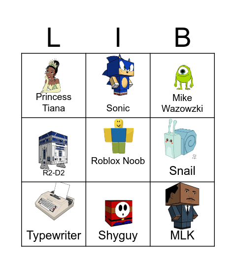 Library Bingo Part 2 Bingo Card