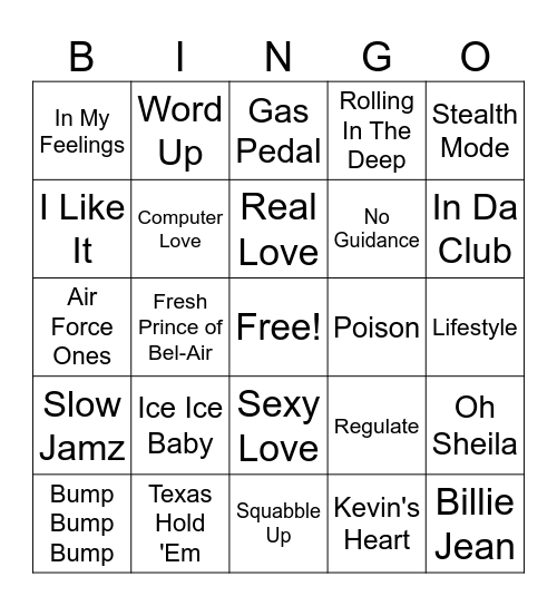 Happy Birthday Leidy Bug! Bingo Card