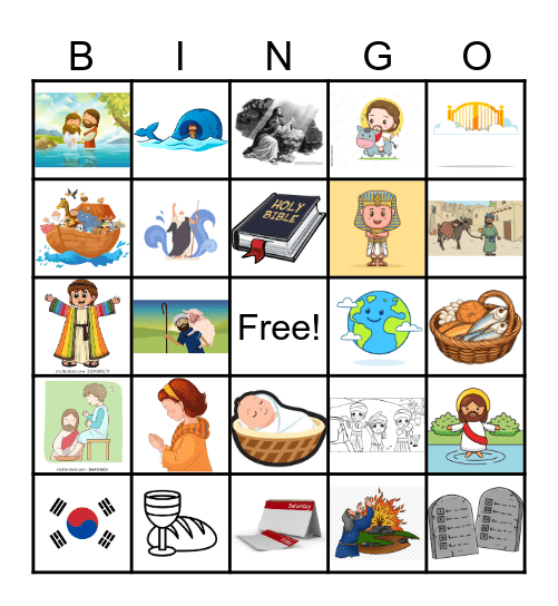 Zion Bingo Card