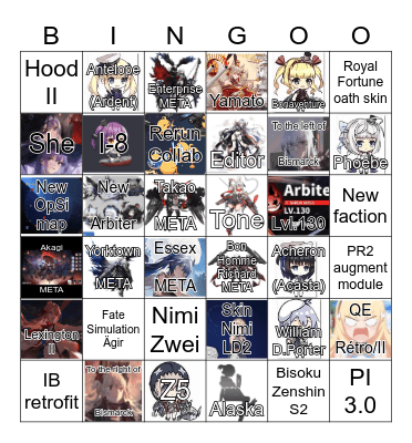 AL 2024 Bingo Card
