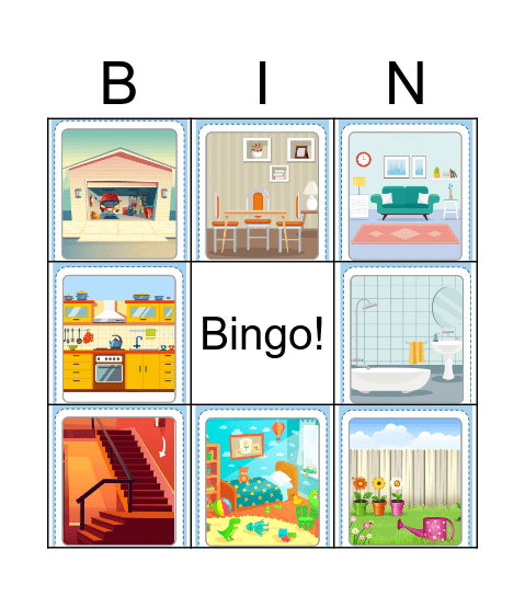 House Bingo Card