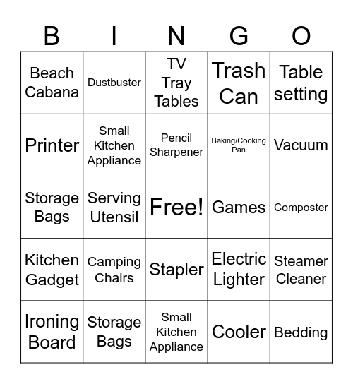 She found her Honey Honey Bingo Card