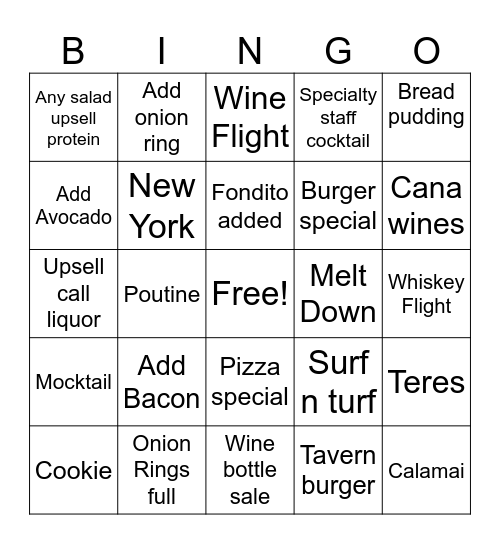 1882 Grille Bingo Card