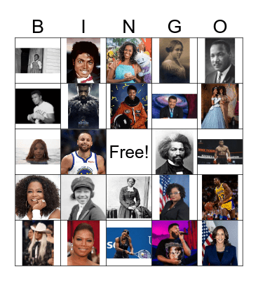 BLACK HISTORY Bingo Card