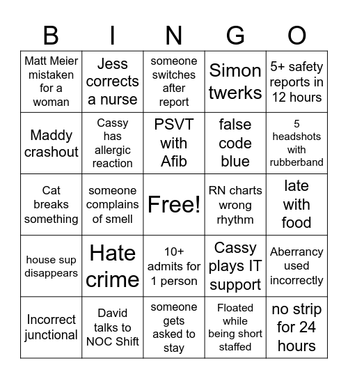 2025 Bingo Part 2 Bingo Card