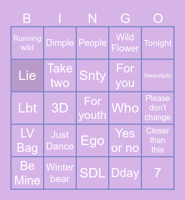 @0613deepika Bingo Card