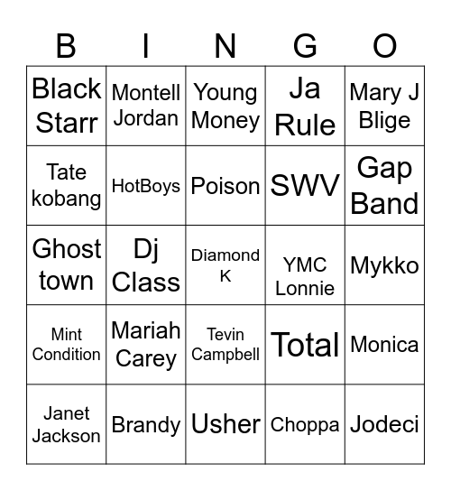 BIG Vic Beat & Bingo Card