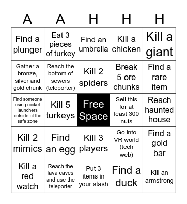 Animal Company Bingo Card