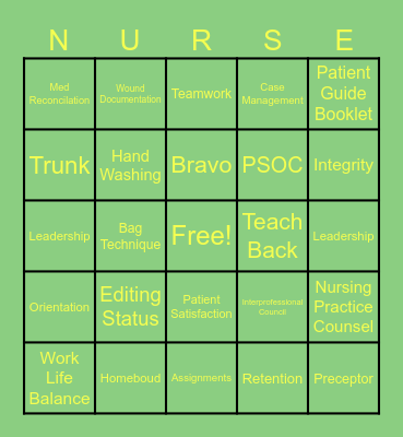 BINGO! Bingo Card