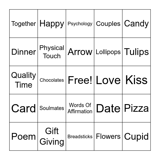 PSYCH CLUB BINGO Card