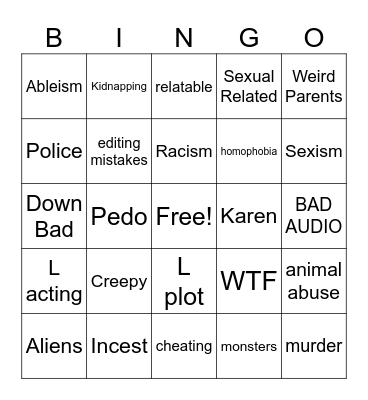 Tomorrow’s Teachings Bingo Card