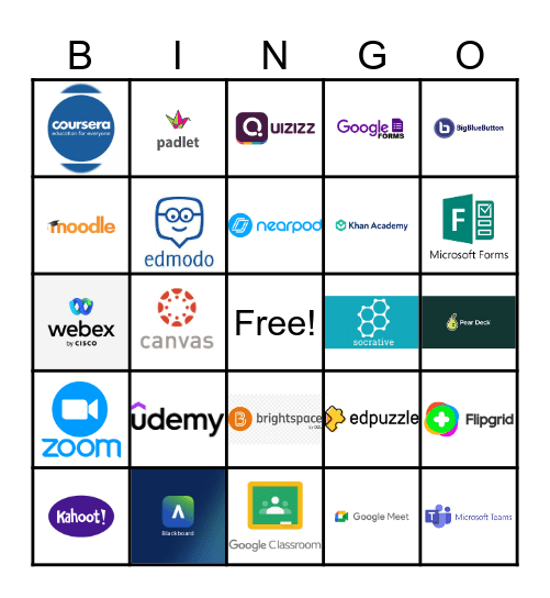 E-Learn & Earn! Bingo Card