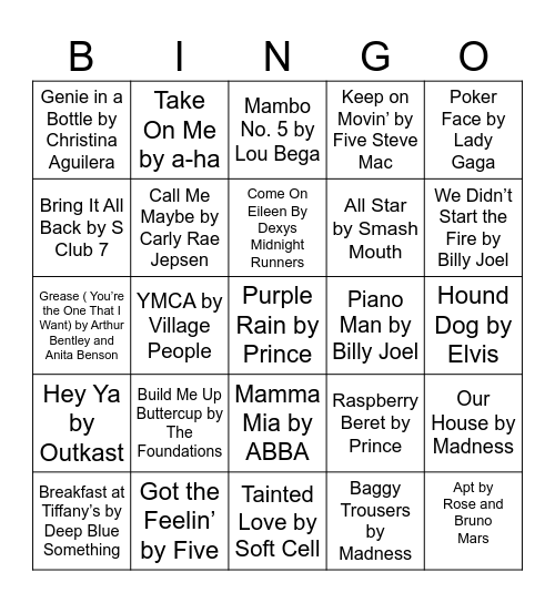 BGC BINGO FEB/MARCH 2025 Bingo Card