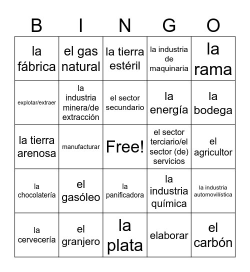 TEMA 3 Bingo Card