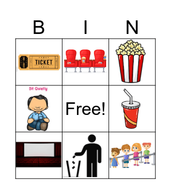 Movies Bingo Card
