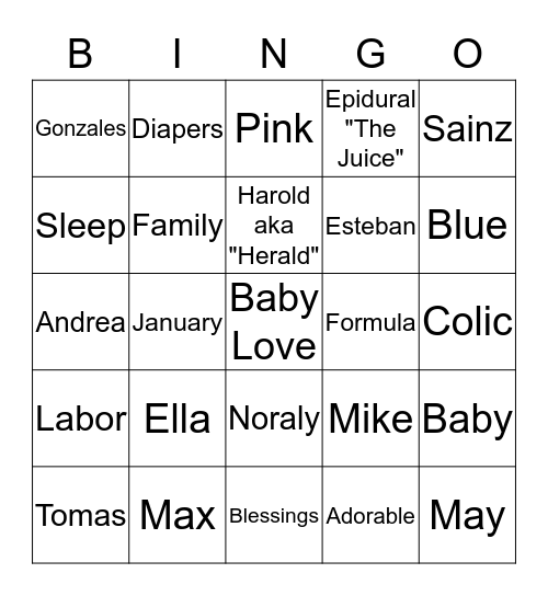 Breaking News Bingo Card