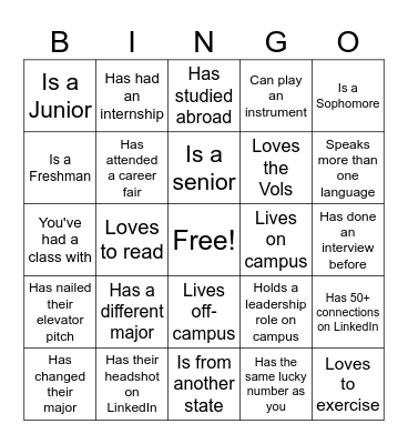 Women of Haslam Bingo Card
