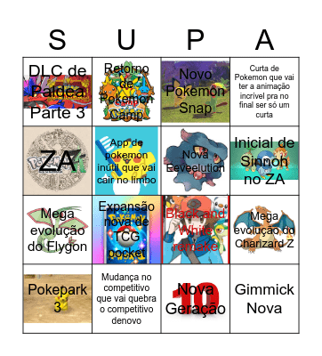 POKEMON DAY Bingo Card