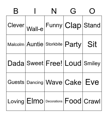 BIG MAC Bingo Card