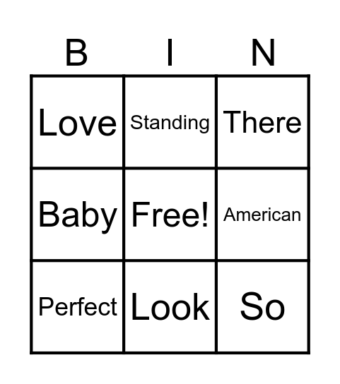 literature Bingo Card