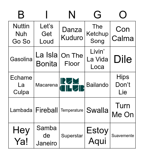 ronde 1 RC 2 maart Bingo Card