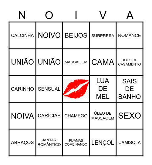 BINGO   DA   ANA Bingo Card