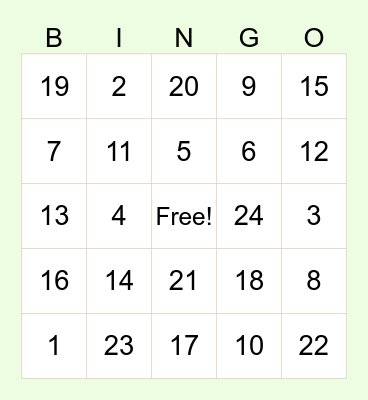 End of the Year Class Party Bingo!! Bingo Card