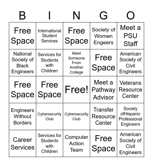 2025 MCECS Transfer Day Bingo Card