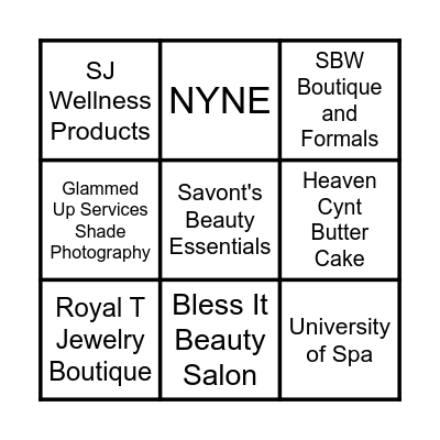 African American history month Bingo Card