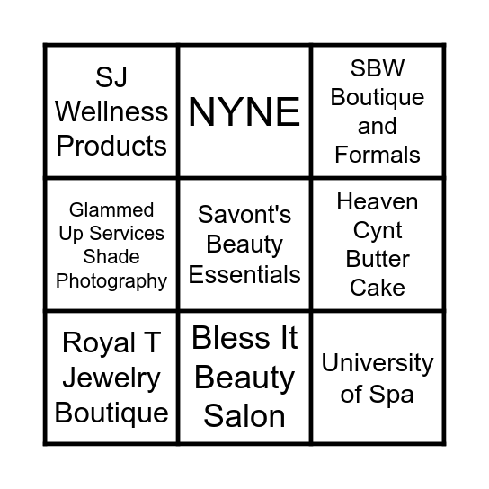 African American history month Bingo Card