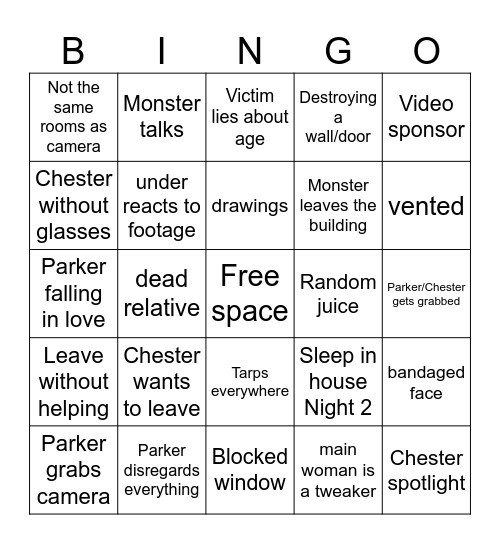Life of Luxury Bingo OFFICIAL Bingo Card