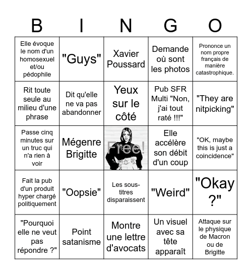 Becoming Bingo Card