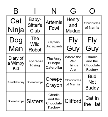 Nevada Reading Week Bingo Friday Bingo Card