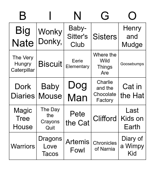 Nevada Reading Week Class Bingo Tuesday Bingo Card