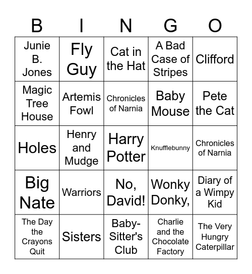 Nevada Reading Week Class Bingo Wednesday Bingo Card