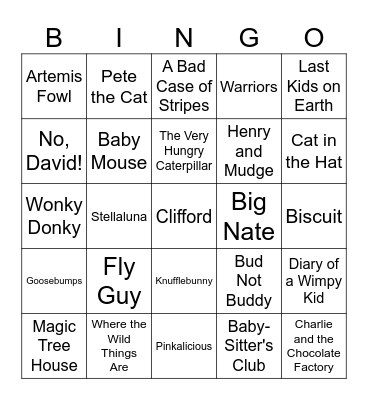 Nevada Reading Week Class Bingo Thursday Bingo Card