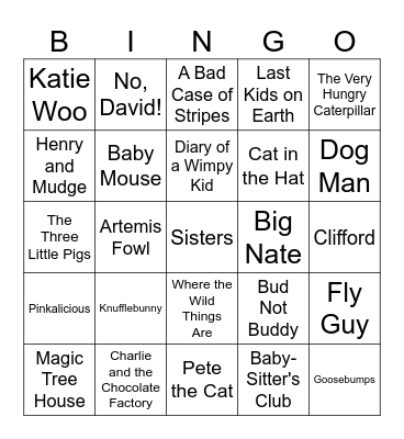 Nevada Reading Week Class Bingo Thursday Bingo Card