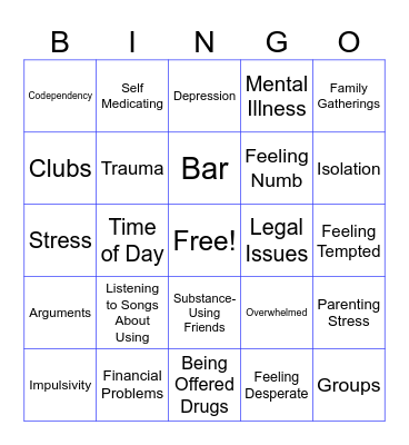 TRIGGER BINGO Card