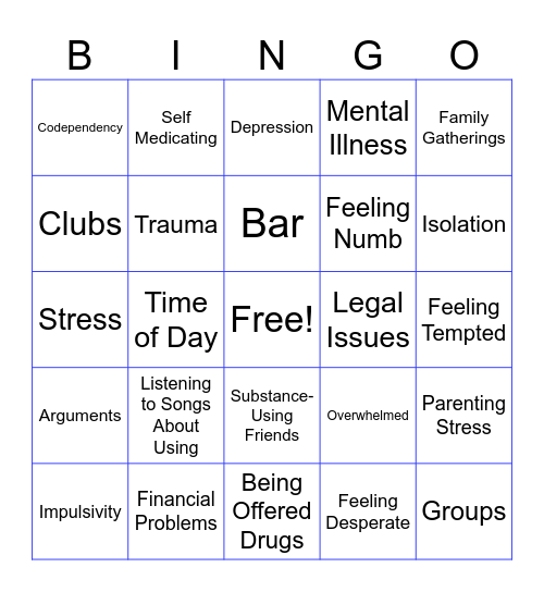 TRIGGER BINGO Card