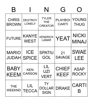 BEACH! PLEASE 2025 Bingo Card