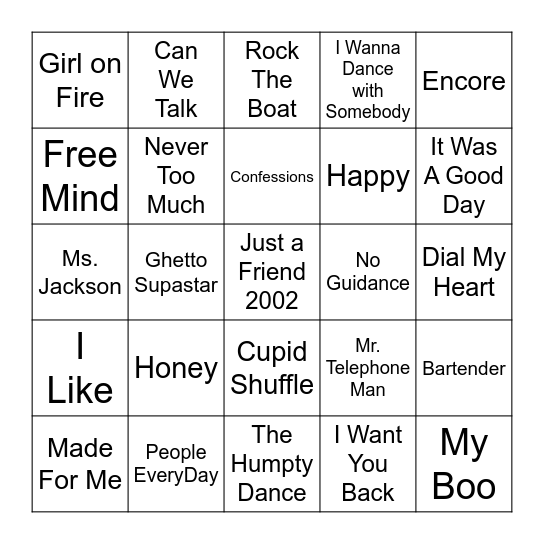 NINTENDO VIBE BINGO Card