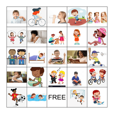 He/She/They Bingo Card