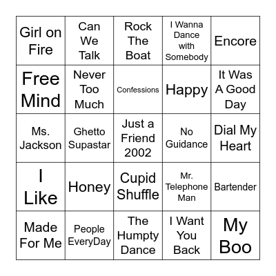 AMAZON - VIBE BINGO Card