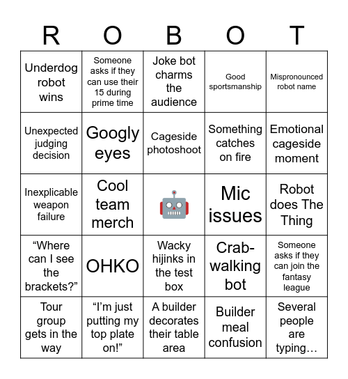 🔥NHRL BINGO🔥 Bingo Card
